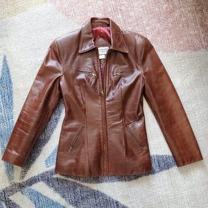 Vintage leather jacket Continental Leather Fashions